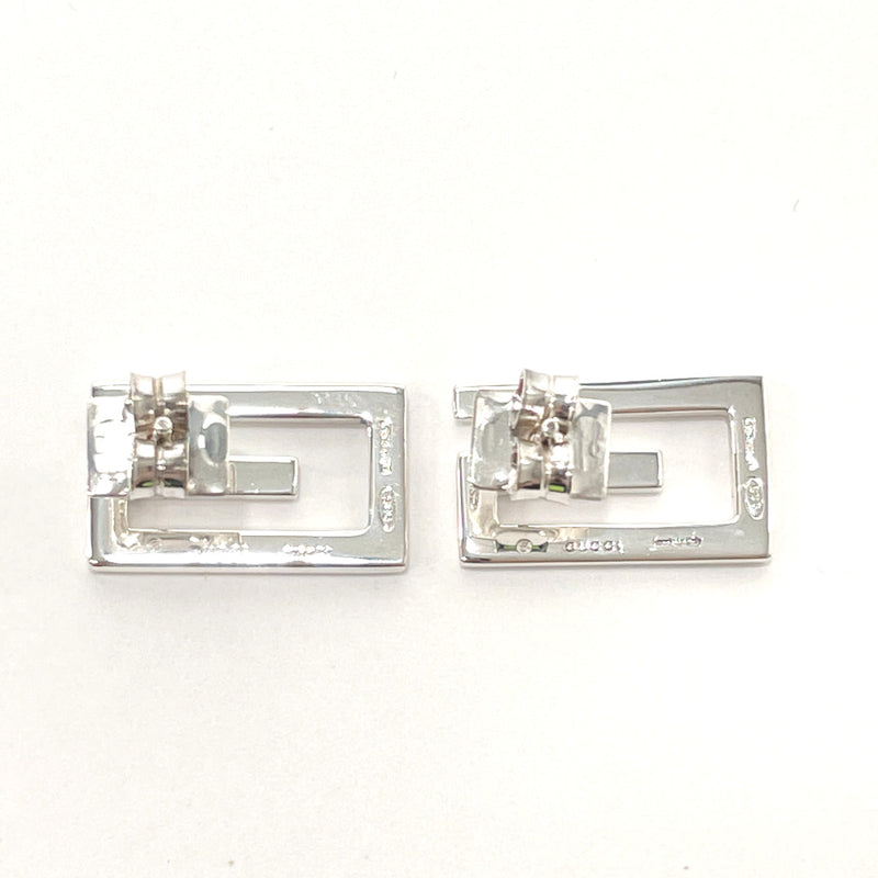 GUCCI earring G motif Silver925 Silver unisex Used