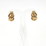 Christian Dior Earring Chain metal gold Women Used