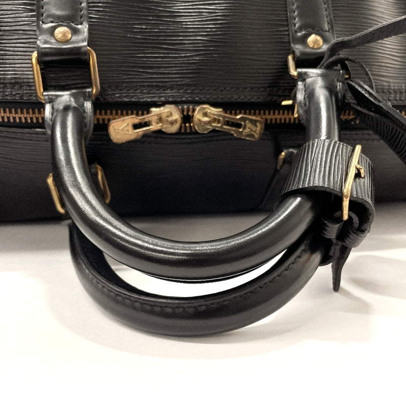 Vintage Louis Vuitton Keepall 50 Black Epi Leather