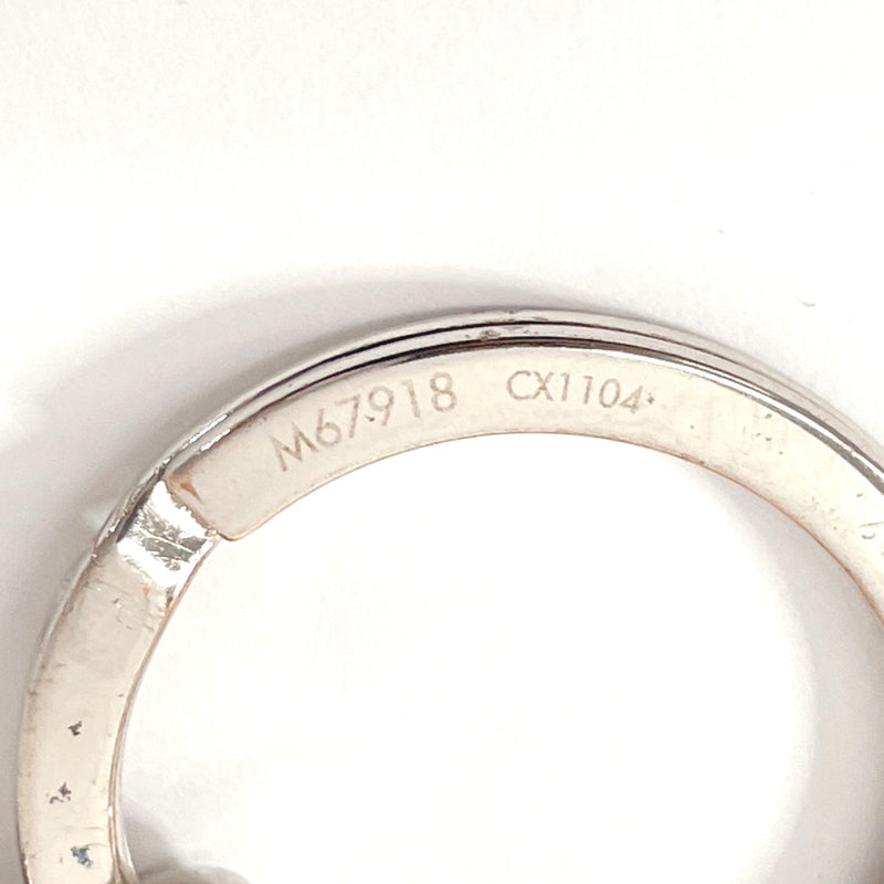 LOUIS VUITTON key ring M67918 Damier Key Ring metal Silver unisex