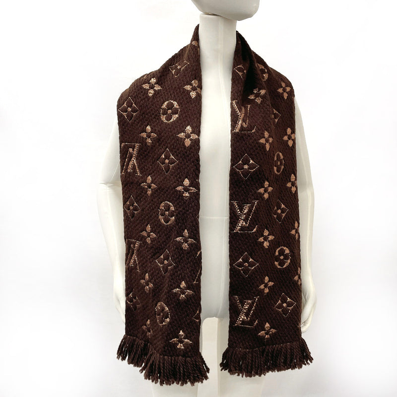 lv brown scarf