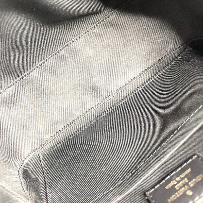 LOUIS VUITTON Saintonge Shoulder Bag crossbody M43555 Monogram canvas Black  Used