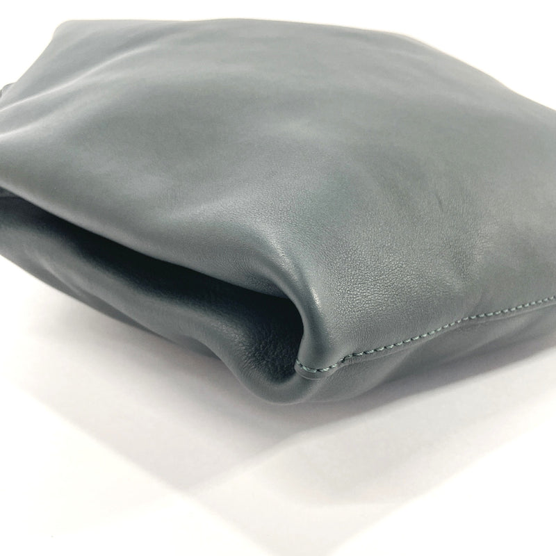 BURBERRY Shoulder Bag 4500503237 Hobo leather green green unisex Used