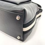 BALLY Shoulder Bag leather Black unisex Used