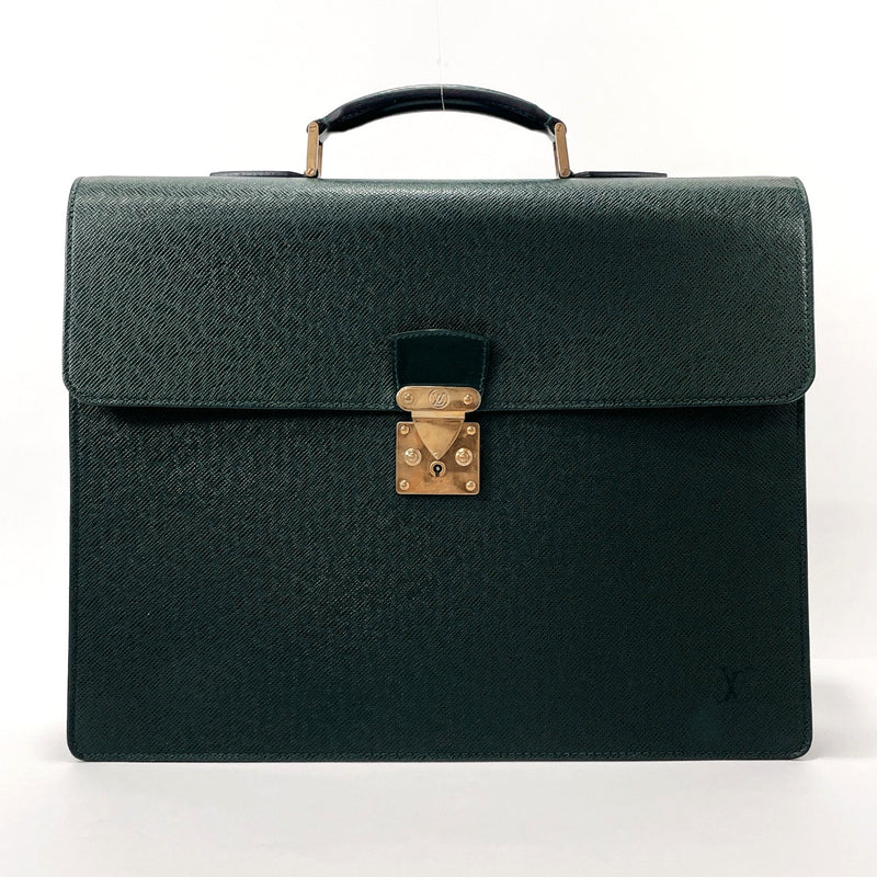 LOUIS VUITTON Business bag M30034 Moscova Taiga green green mens Used –