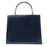 CARTIER Handbag L1000248 happy Birthday Patent leather Navy Women Used
