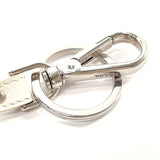 PRADA key ring 2TL296 Bag charm Safiano leather white unisex Used
