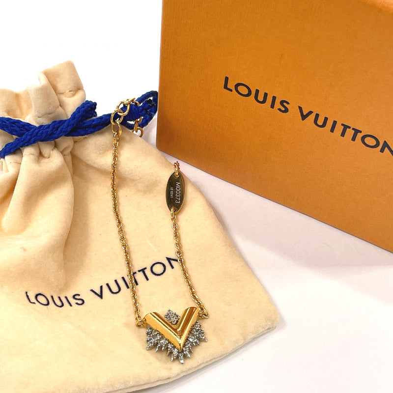 LOUIS VUITTON Louis Vuitton Brasserie LV Treble Bracelet MP190D