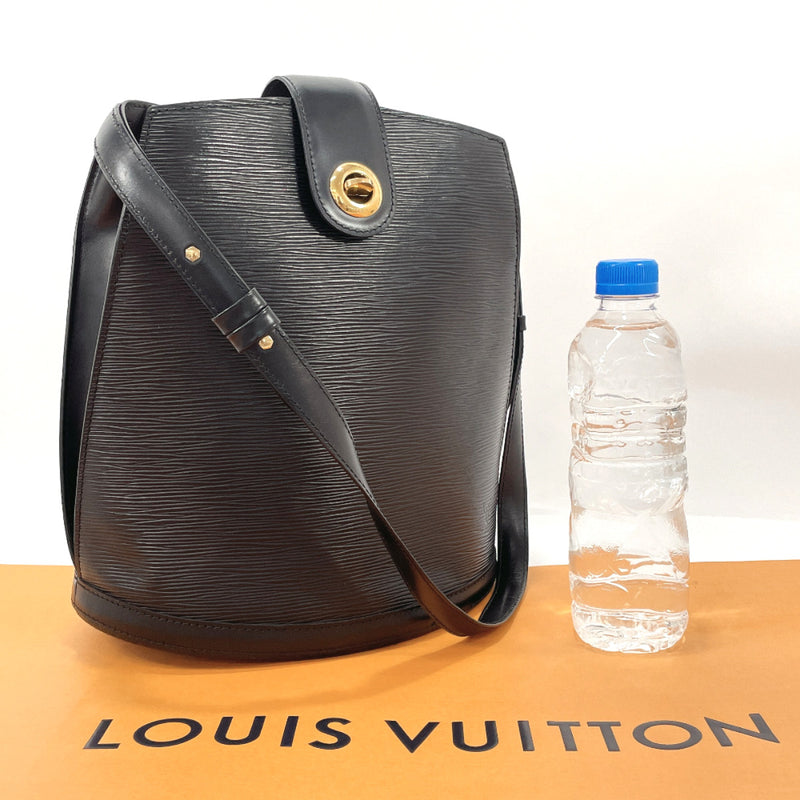 LV Cluny Shoulder Bag EPI Leather Used Excellent
