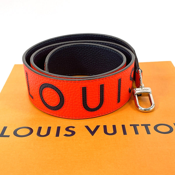 LOUIS VUITTON Shoulder strap JO2427 Taurillon Clemence Orange Orange unisex Used