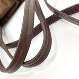 PRADA Handbag BR4205 Side ribbon 2way Nylon/leather khaki khaki Women Used