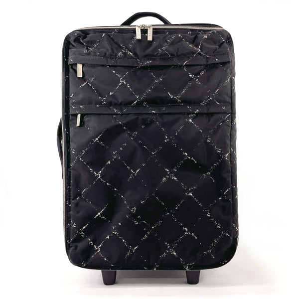 CHANEL Carry Bag Old travel line Nylon Black Black Women Used – JP