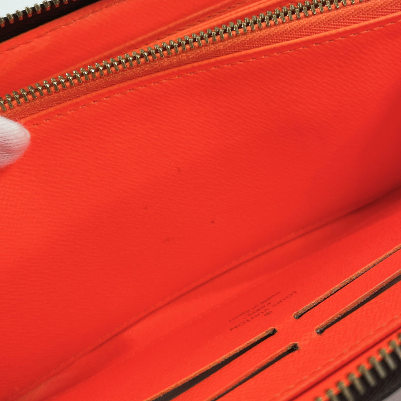 Zippy cloth wallet Louis Vuitton Brown in Fabric - 31712373