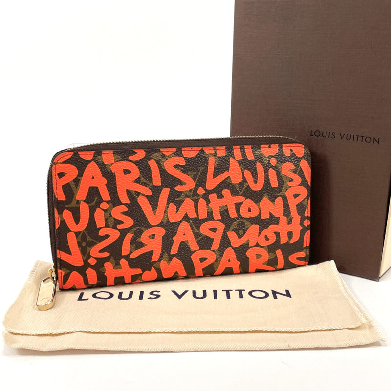 LOUIS VUITTON purse M93711 Zippy wallet Graffiti Monogram canvas