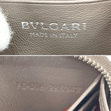 BVLGARI coin purse 286342 Diva Dream leather gray Women Used