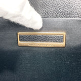 VALENTINO GARAVANI Handbag 2WAY leather Black Women Used