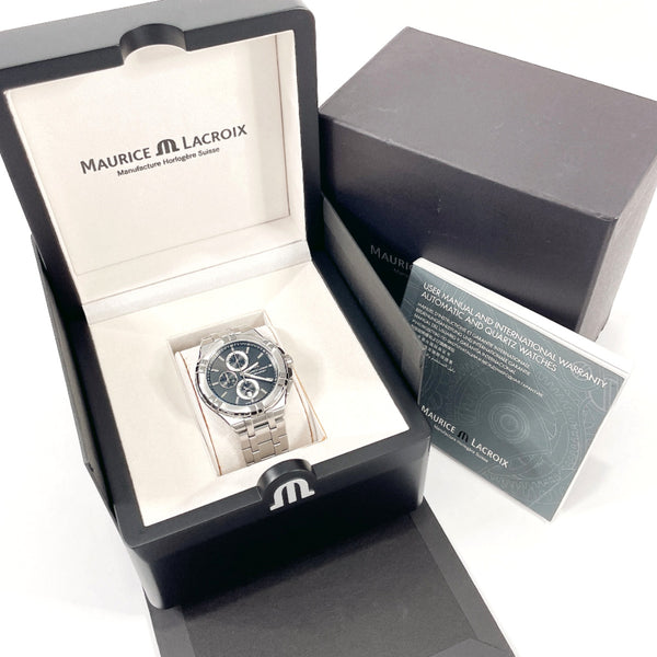 MAURICE LACROIX Watches AI1018-SS0002-330-1 Icon chronograph Stainless Steel/Stainless Steel Silver Silver mens New