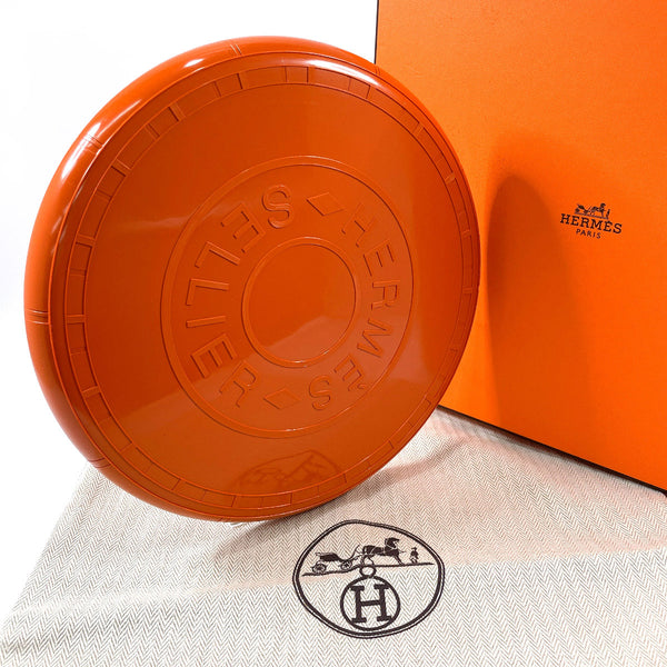 HERMES Other accessories uhu serie frisbee for dogs plastic Orange Orange unisex New