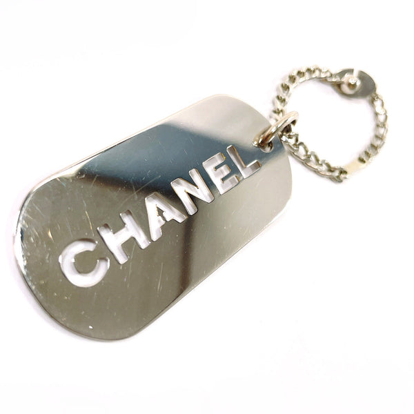 CHANEL charm with logo metal Silver 04 V Women Used