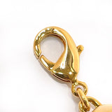 PRADA charm Heart motif metal gold Women Used