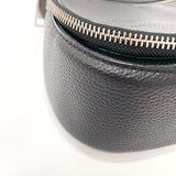 MARC JACOBS Shoulder Bag M0008290 Saddle bag leather Black Women Used