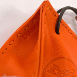 HERMES charm sack orange Anyo Miro Orange Orange DCarved seal Women New