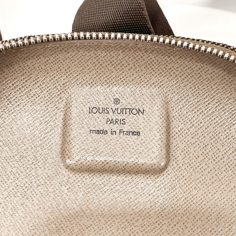 LOUIS VUITTON bam bag M93500 Mage Damier Jean Canvas khaki khaki mens Used