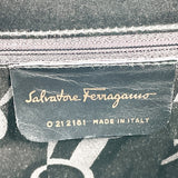 Salvatore Ferragamo Handbag 212181 Gancini 2WAY leather Black Women Used