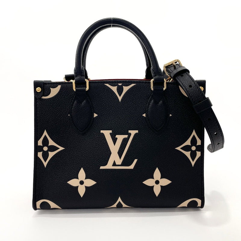 Louis Vuitton Speedy Bandouliere 25 Bicolor Monogram Empreiente Leather Box