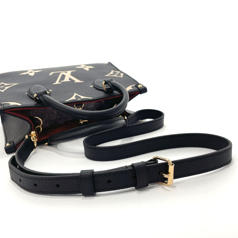 Onthego PM Tote Bag Bicolour Monogram Empreinte Leather - Handbags M45659