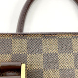 LOUIS VUITTON Handbag N51145 Venice PM Damier canvas Brown Brown unisex Used