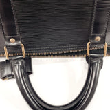 LOUIS VUITTON Boston bag M42952 Keepall 55 Epi Leather Black unisex Used