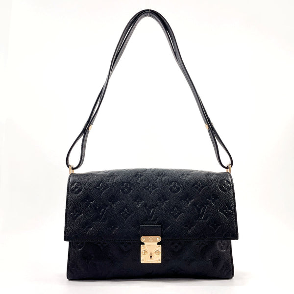 LOUIS VUITTON Shoulder Bag M94225 Fascinant Monogram Empreinte Black Black Women Used