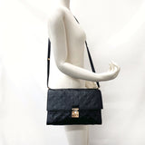 LOUIS VUITTON Shoulder Bag M94225 Fascinant Monogram Empreinte Black Black Women Used