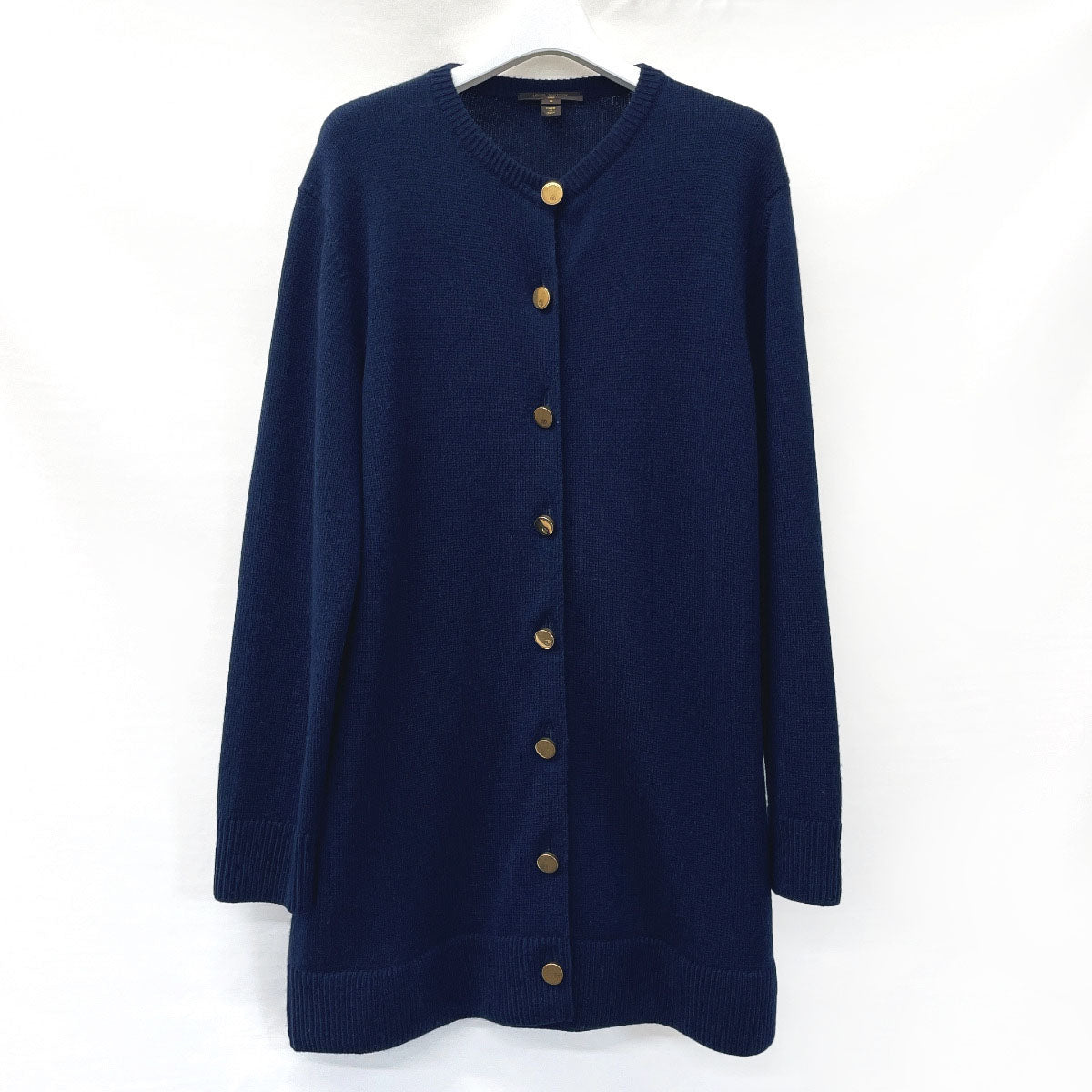 LOUIS VUITTON cardigan RW172W DGM FDKC03 cashmere Navy Women Used – JP ...