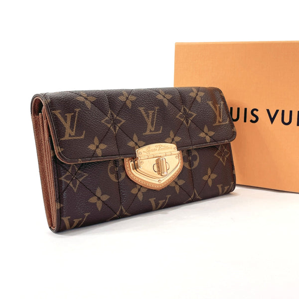 LOUIS VUITTON purse M66556 Portefeiulle Sarah Monogram Etoile Monogram canvas Brown Women Used