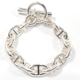 HERMES bracelet Chene Dunkle MM 14 frames Silver925 Silver Women New