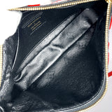 LOUIS VUITTON Shoulder Bag M45548 Pochette Accessoires Urs Fischer Collaboration Monogram canvas/Monogram tuftage Red Women Used