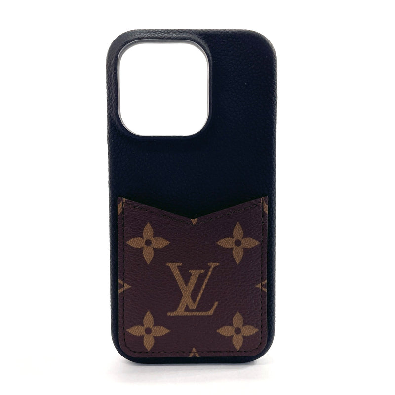LOUIS VUITTON Other accessories M81998 iPhone case Bumper 14 PRO leath –