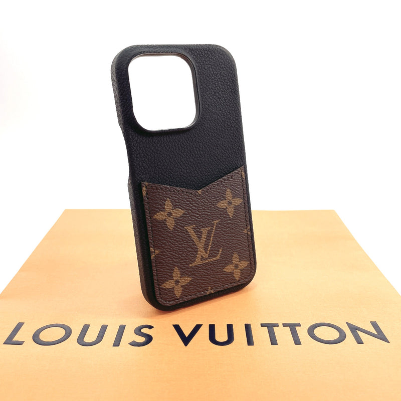 LOUIS VUITTON LV for iPhone 14 PRO MAX Bumper M82000 Monogram Phone Case JP  used