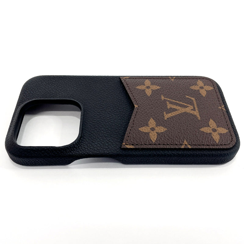 Louis Vuitton Monogram iPhone 14 Pro Bumper iPhone Case Leather