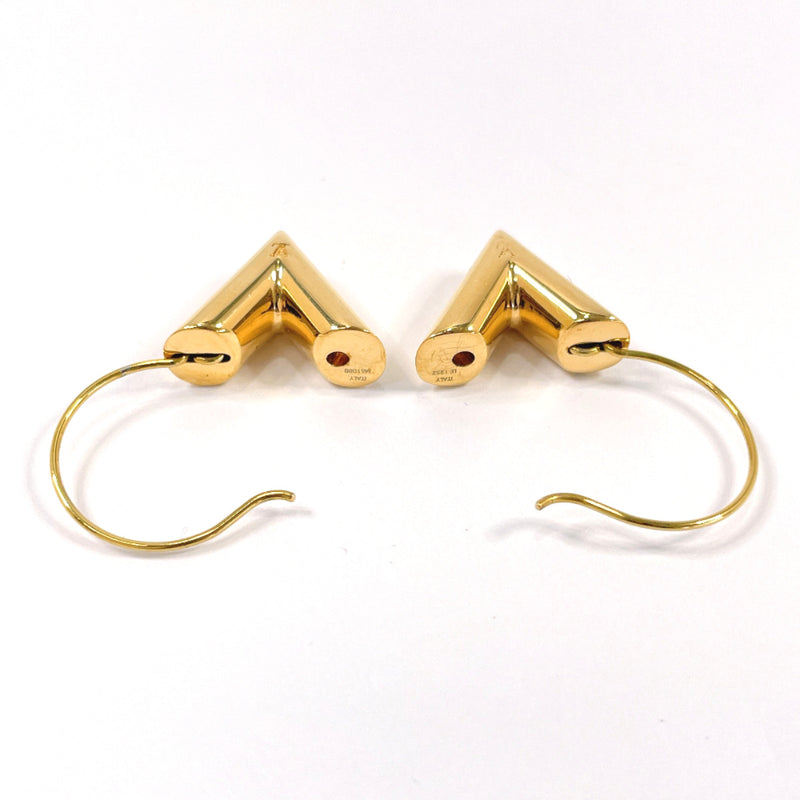 Louis Vuitton Essential V Stud Earrings - Brass Stud, Earrings