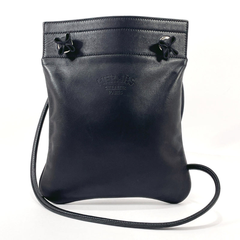 Hermes Swift Leather Clutch Bag