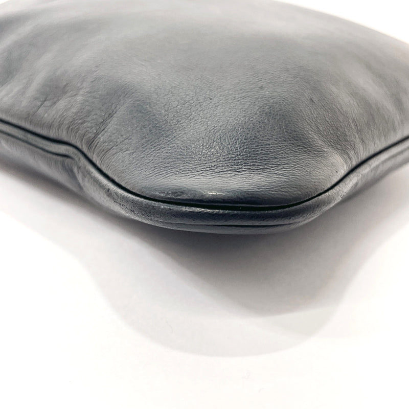 HERMES Shoulder Bag sac aline mini Swift Black CCarved seal Women