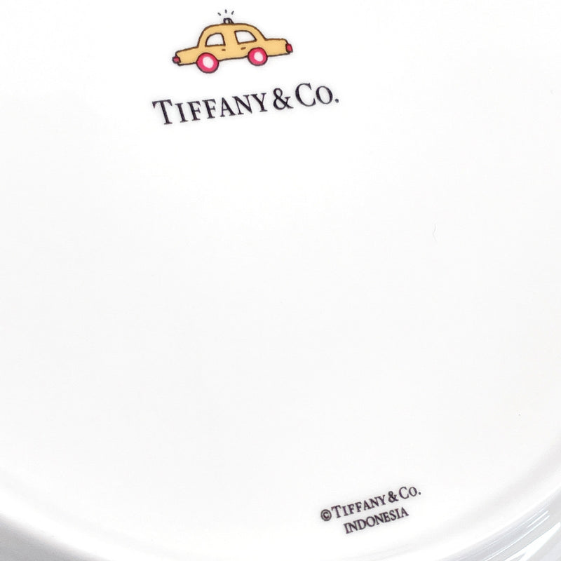 TIFFANY&Co. Tableware 2772 3934 5th Avenue pair plate Porcelain white white unisex Used