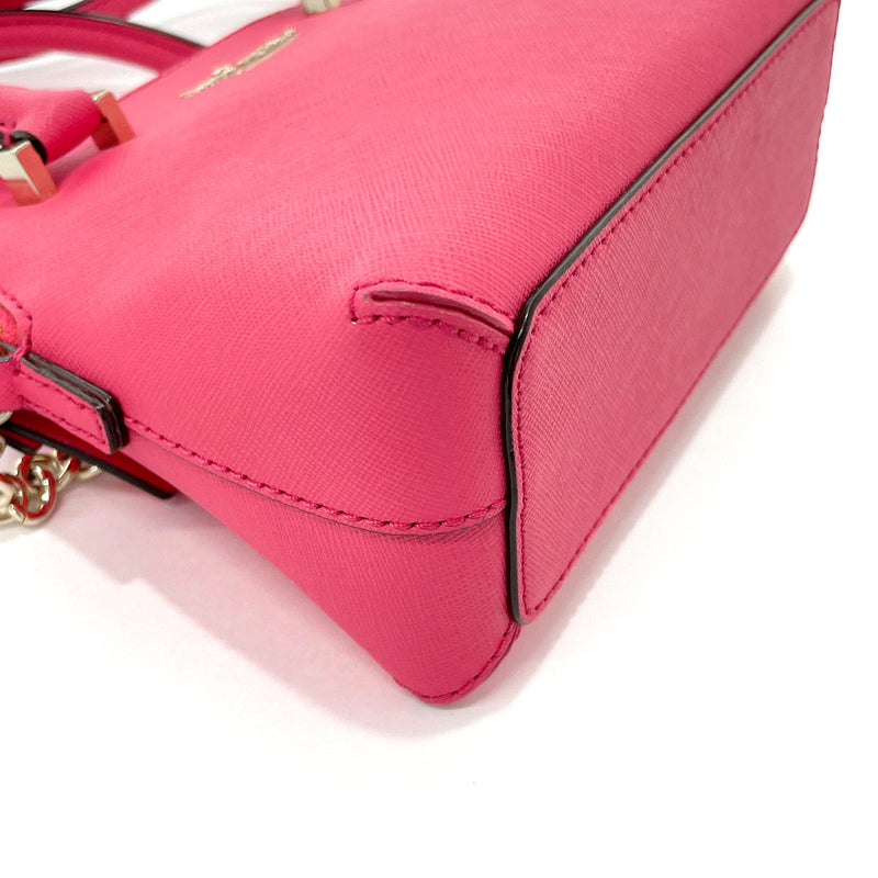 Kate Spade Handbag PXRU5303 2WAY mini handbag PVC pink Women Used –