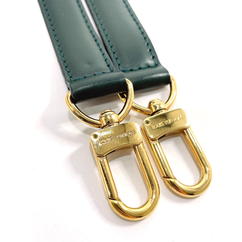 LOUIS VUITTON Shoulder strap M30054 Porte document for Rosen leather green green unisex Used
