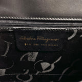 Salvatore Ferragamo Handbag BA21 2181 Gancini 2WAY leather Black Women Used