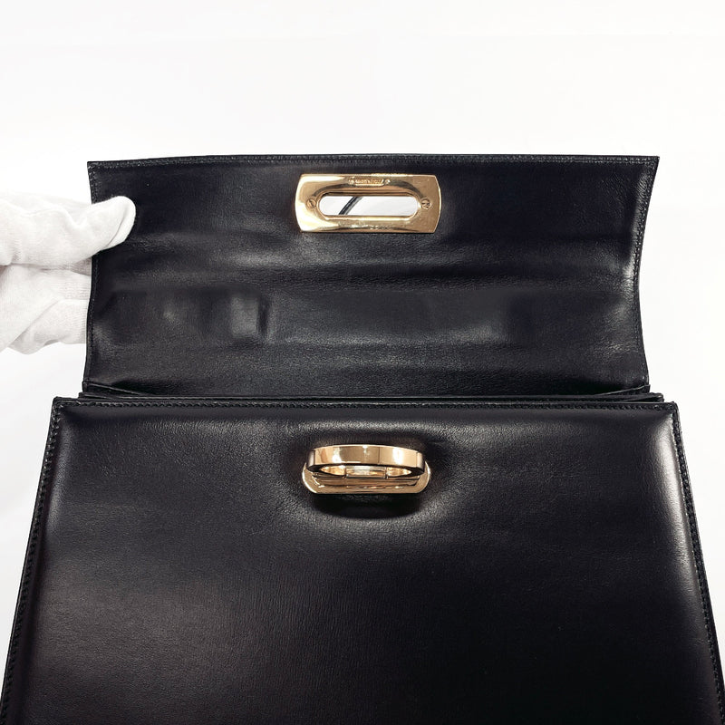 Salvatore Ferragamo Handbag BA21 2181 Gancini 2WAY leather Black