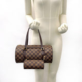 LOUIS VUITTON Handbag N51303 Papillon 30 Damier canvas Brown Women Used